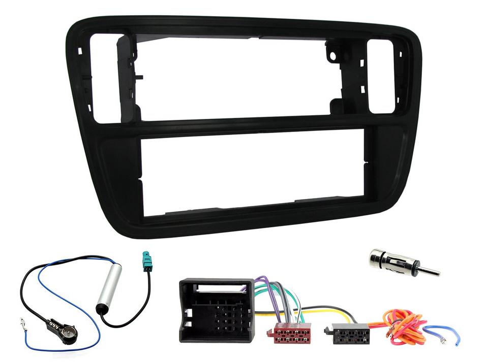 Connects2 CTKSK01-ISO Skoda Citigo 2012> 2017 Black Single DIN Radio Installation Kit