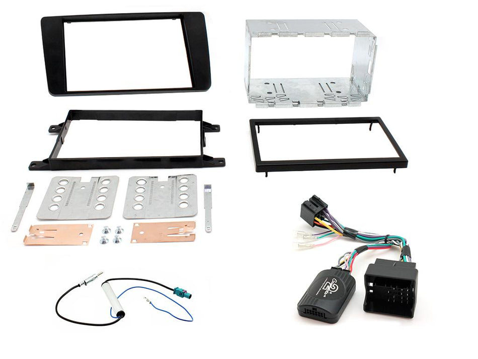 Connects2 CTKSK03 Skoda Superb 2008> Black Double DIN Radio Installation Kit