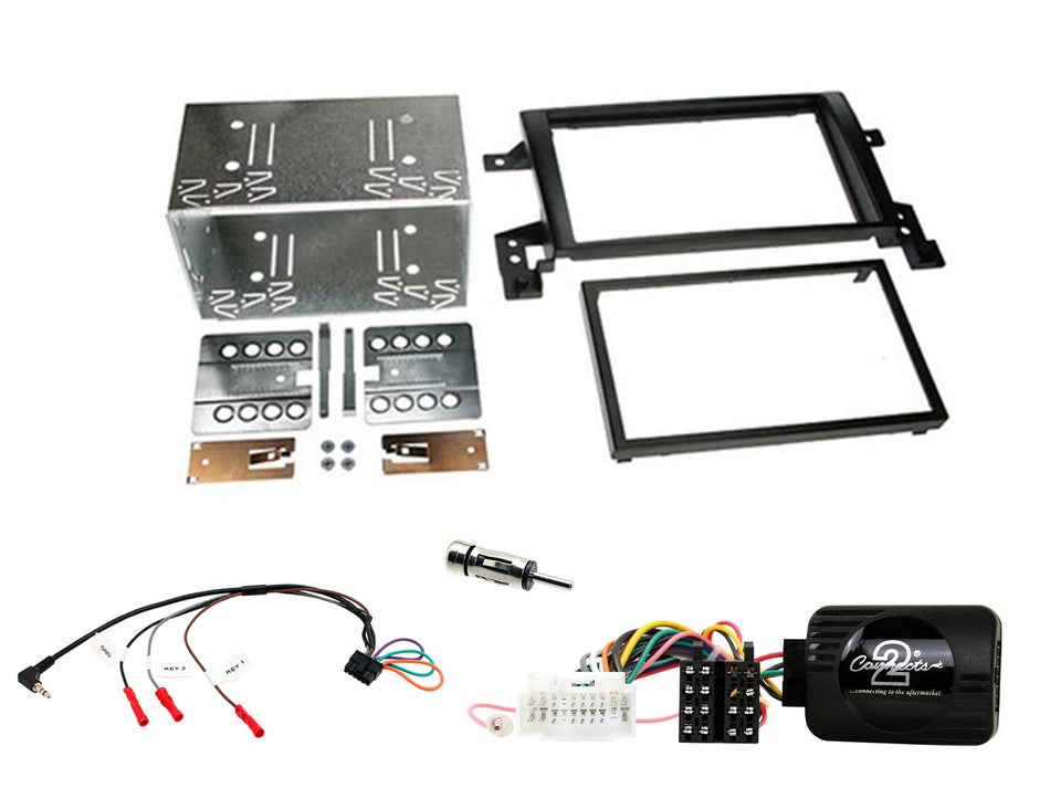 Connects2 CTKSZ01 Suzuki Grand-Vitara 2005> 2011 Black Double DIN Radio Installation Kit