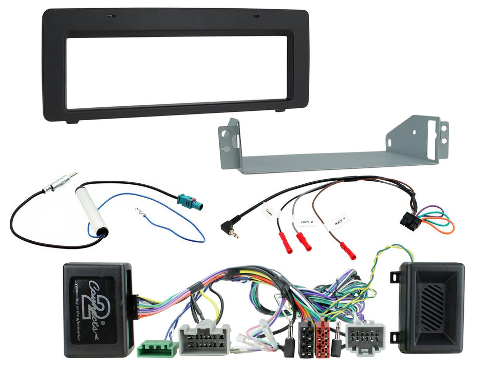 Connects2 CTKVL10 Volvo V70 S80 2006> 2011 Black Single DIN Radio Installation Kit