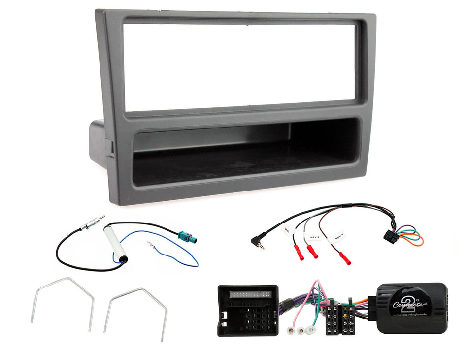 Connects2 CTKVX14 Vauxhall Meriva Signum Tigra Black Single DIN Radio Installation Kit