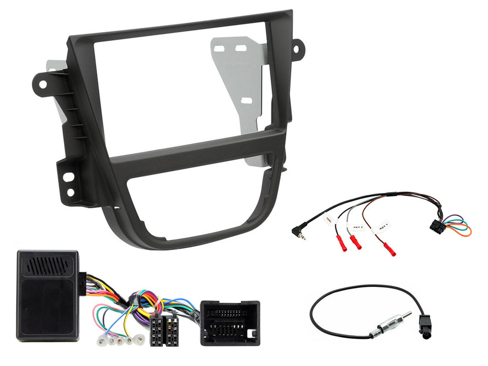 Connects2 CTKVX19 Vauxhall Mokka 2012> Black Double DIN Radio Installation Kit