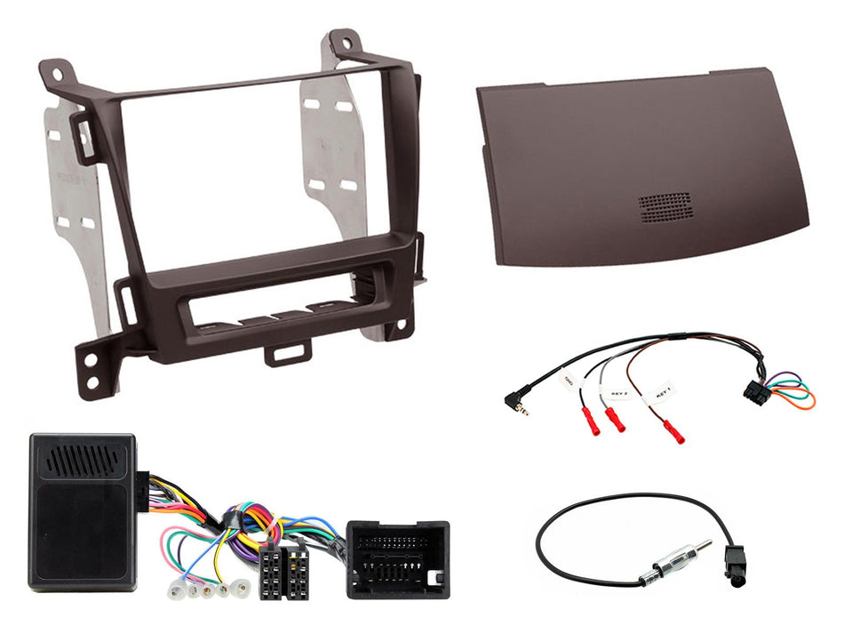 Connects2 CTKVX21 Vauxhall Zafira Tourer 2012> Brown Double DIN Radio Installation Kit