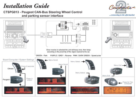 Connects 2 CTSPG013 Peugeot
