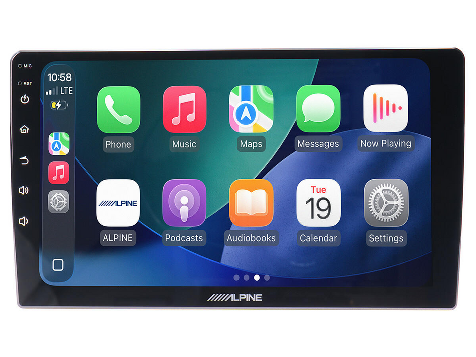 Alpine INE-AW409S 9" Digital Multimedia Receiver Touchscreen Bluetooth