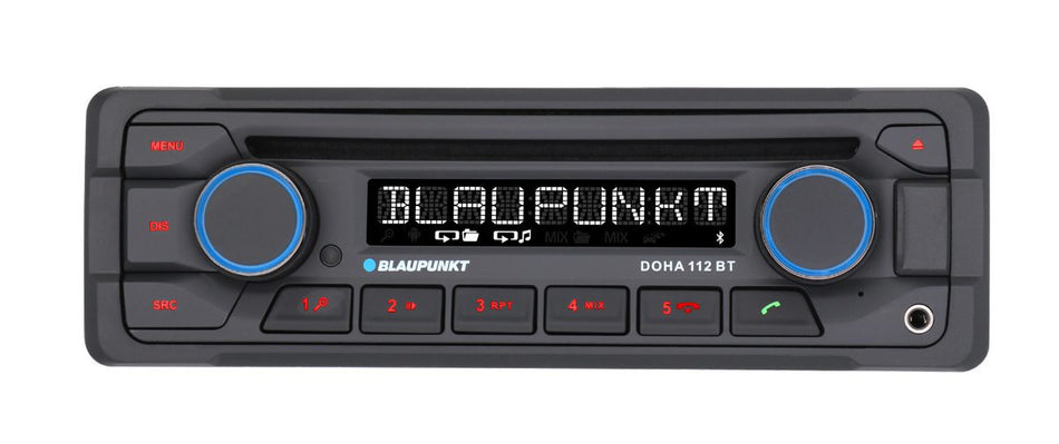 Blaupunkt DOHA 112BT - CD/MP3 Retro Bluetooth Stereo USB AUX Radio