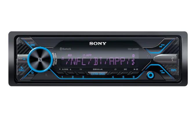 Sony DSX-A416BT - Mechless Media Receiver with Bluetooth, USB MP3 FLAC & AUX