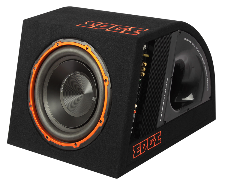 Edge EDB10A-E0 - 10" 750 Watts Active Ported Bass Enclosure Subwoofer