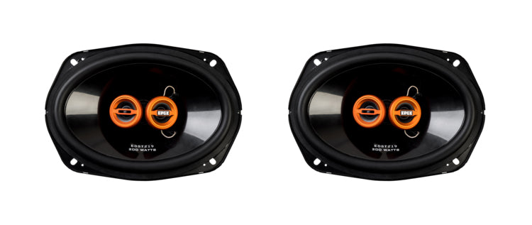 Edge EDST219 - 200W 6"x9" 2 Way Door Shelf Coaxial Speakers