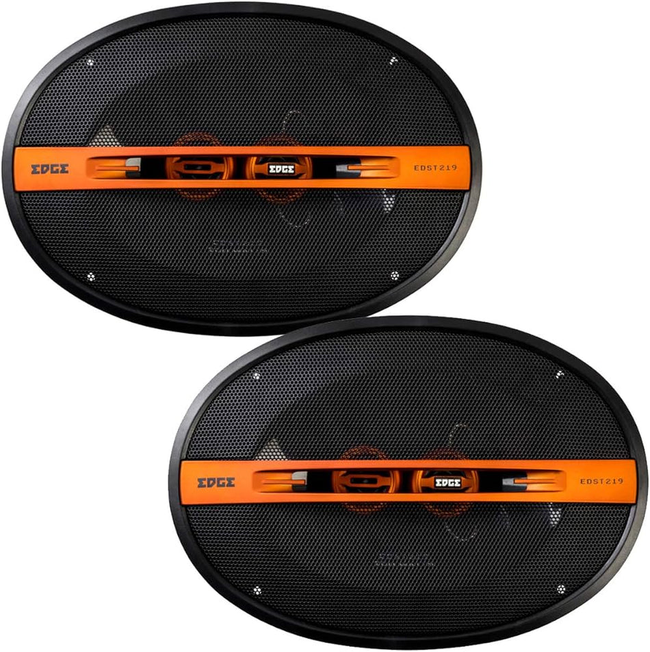 Edge EDST219-E6 200W 6"x9" 2 Way Door Shelf Coaxial Speakers