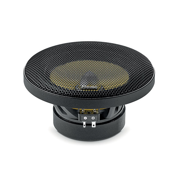 Focal ES165KX2 6.5" 2-Way Component Speaker Kit – 120W RMS, K2 Kevlar Woofer, For Car Audio