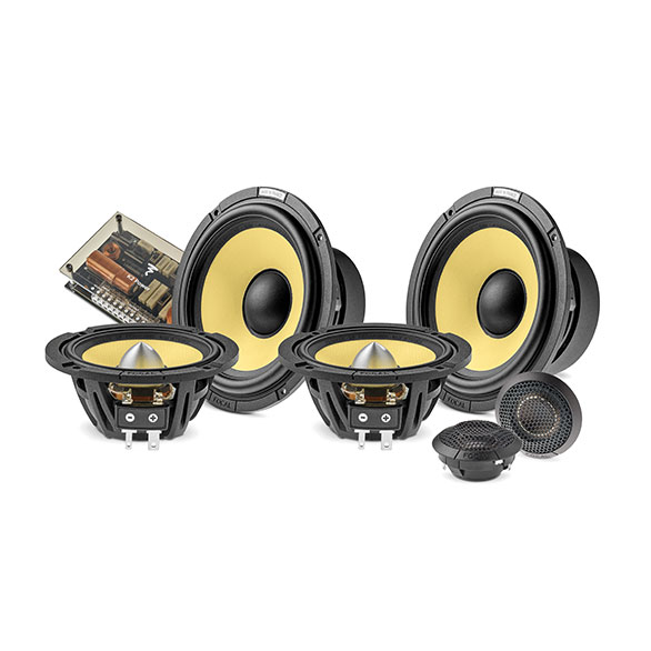 Focal ES165KX3E - ELITE K2 Power 6.5" 16.5cm 3-Way Component Speakers