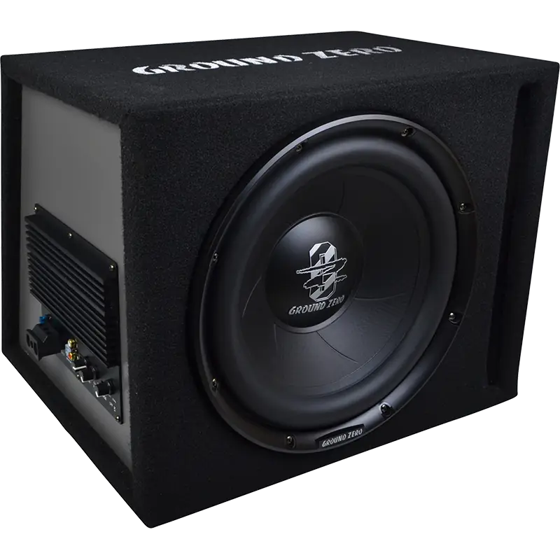 Ground Zero GZIB 30BR-ACT 12" 300w Vented Active Subwoofer Enclosure