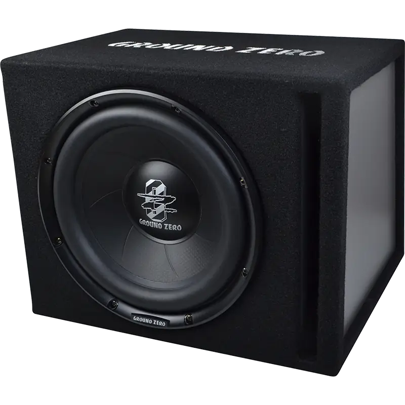 Ground Zero GZIB 30BR-ACT 12" 300w Vented Active Subwoofer Enclosure