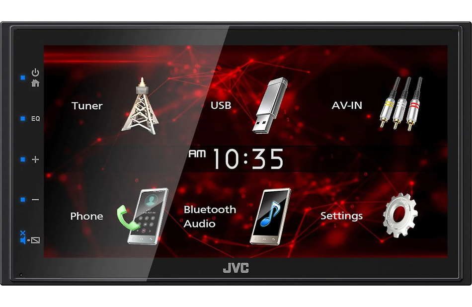 JVC KW-M180BT 6.75" Multimedia Receiver USB Bluetooth