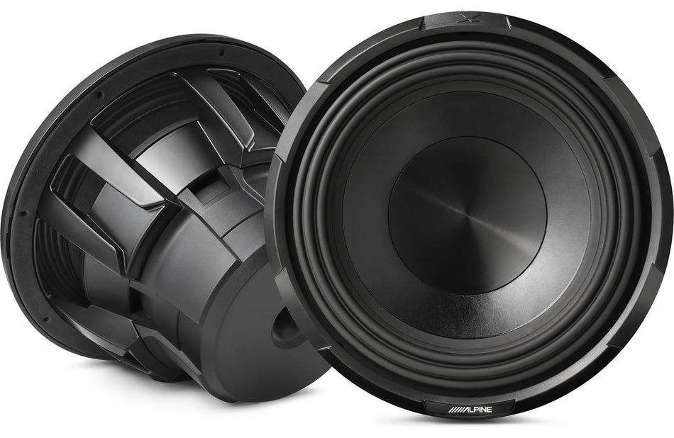 Alpine Type-X X-W12D4 - 12′′ 30cm 2700W Dual 4Ω DVC Subwoofer Bass Driver