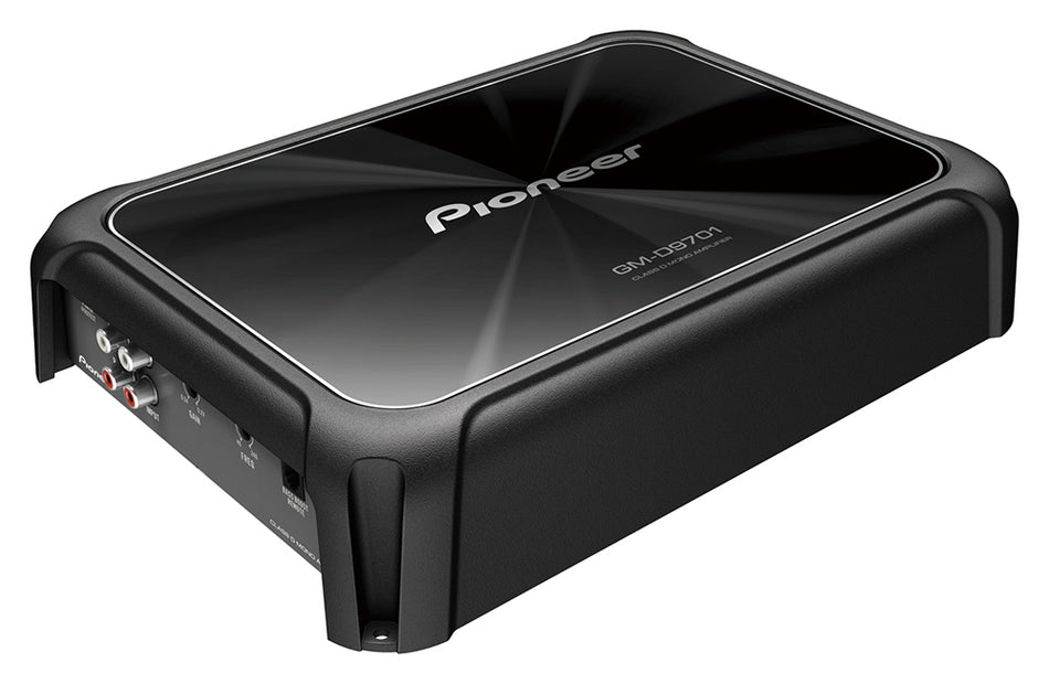 Pioneer GM-D9701 2400W Mono Class-D Car Subwoofer Amplifier with Bass Boost Remote