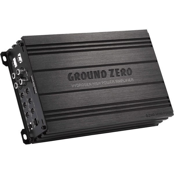 A*u様 GROUND ZERO GZHA MINI FOUR アンプ Ground Zero Hydrogen GZHA MINI FOUR – Car Audio Direct