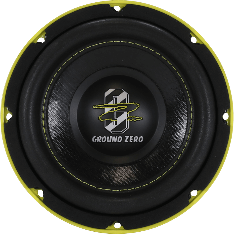 Ground Zero Hydrogen GZHW 16SPL-D2 - 6.3” 16cm 1000 Watt Dual Voice Coil Car Subwoofer Bass Driver