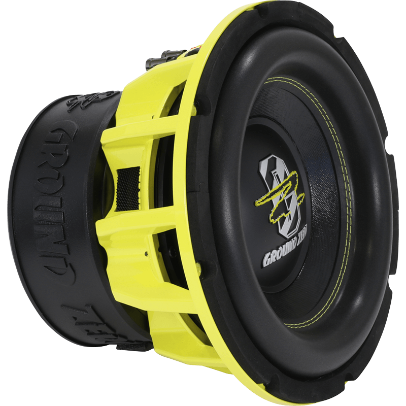 Ground Zero Hydrogen GZHW 25XSPL-D1 - 10" 25cm 2500 Watt Dual Voice Coil Car Subwoofer Bass Driver