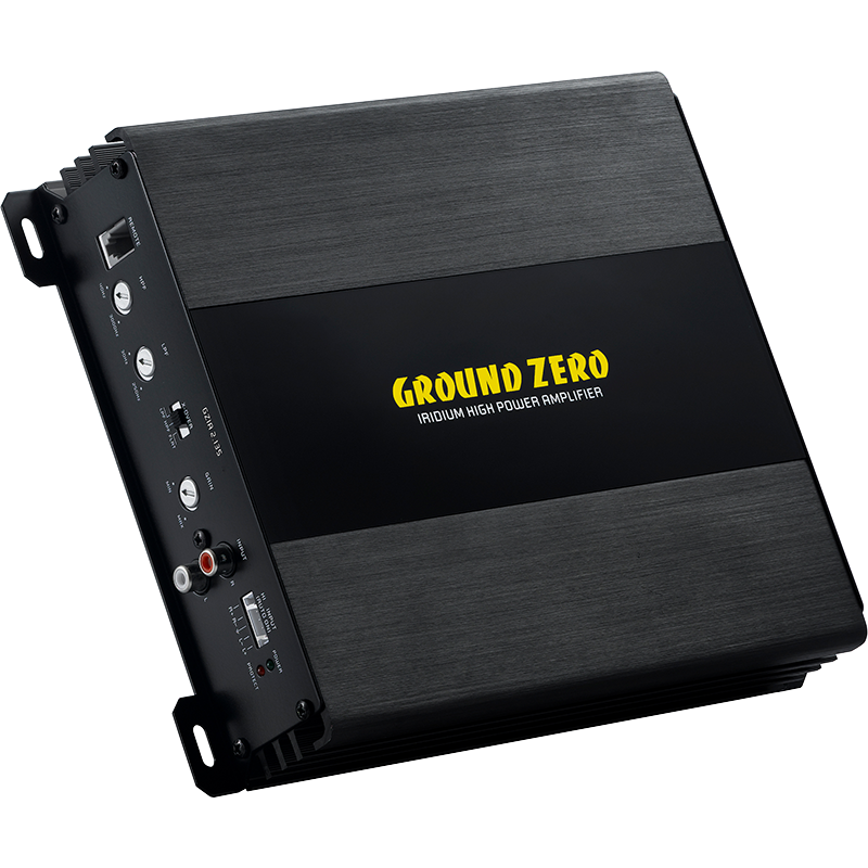 Ground Zero Iridium GZIA 2.135 2-Channel Class A/B Amplifier - 2 x 85W RMS @ 4 Ohm