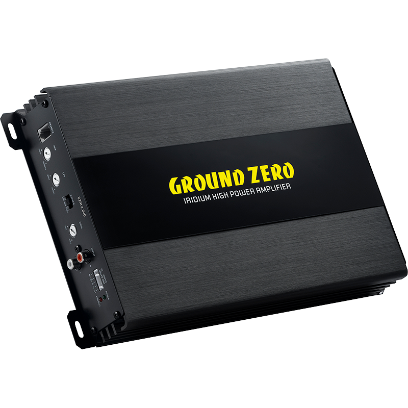 Ground Zero Iridium GZIA 2.240 2-Channel Class A/B Amplifier - 2 x 150W RMS @ 4 Ohm