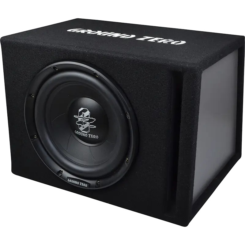 Ground Zero GZIB 25BR-ACT 10" 250w Vented Active Subwoofer Enclosure