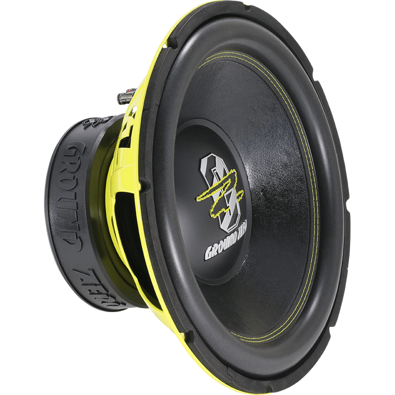 Ground Zero Radioactive GZRW 15XSPL - 15" 38cm 1800 Watt Dual Voice Coil Car Subwoofer Bass Driver