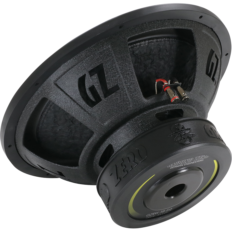 Ground Zero Radioactive GZRW 38-D2 - 15" 38cm 1200 Watt Dual Voice Coil Car Subwoofer Bass Driver