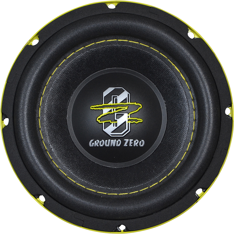 Ground Zero Radioactive GZRW 6XSPL - 6.5" 16.5cm 700 Watt Dual Voice Coil Car Subwoofer Bass Driver