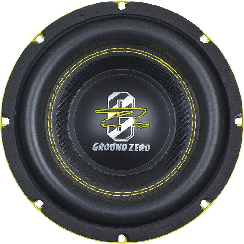 Ground Zero Radioactive GZRW 8XSPL - 8" 20cm 1000 Watt Dual Voice Coil Car Subwoofer Bass Driver