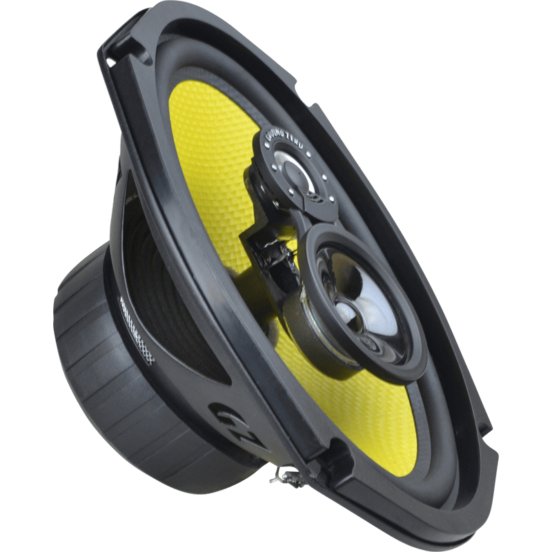 Ground Zero Titanium GZTF-69X 6x9" 190W 3-Way Coaxial Speaker System