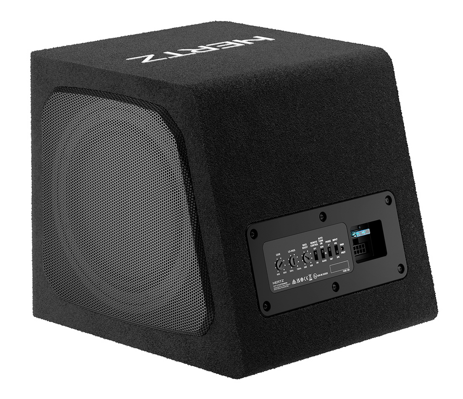 Hertz Dieci DBA 201 - 8" 440W Active Subwoofer Enclosure