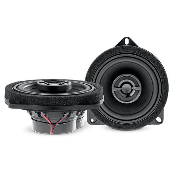 Focal ICBMW100L Custom Fit 4" 2-Way Coaxial Speakers 80W for BMW