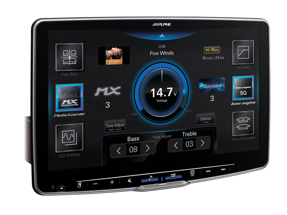 Alpine iLX-F115D Halo 11" Digital Media Station DAB+ Wireless Apple Carplay Android Auto Bluetooth USB