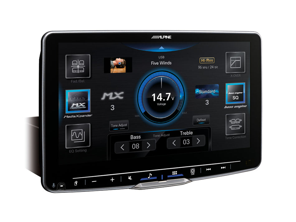 Alpine ILX-F905D Halo 9" Floating Touch Screen Digital Media Wireless Apple Carplay Android Auto DAB Bluetooth HDMI USB