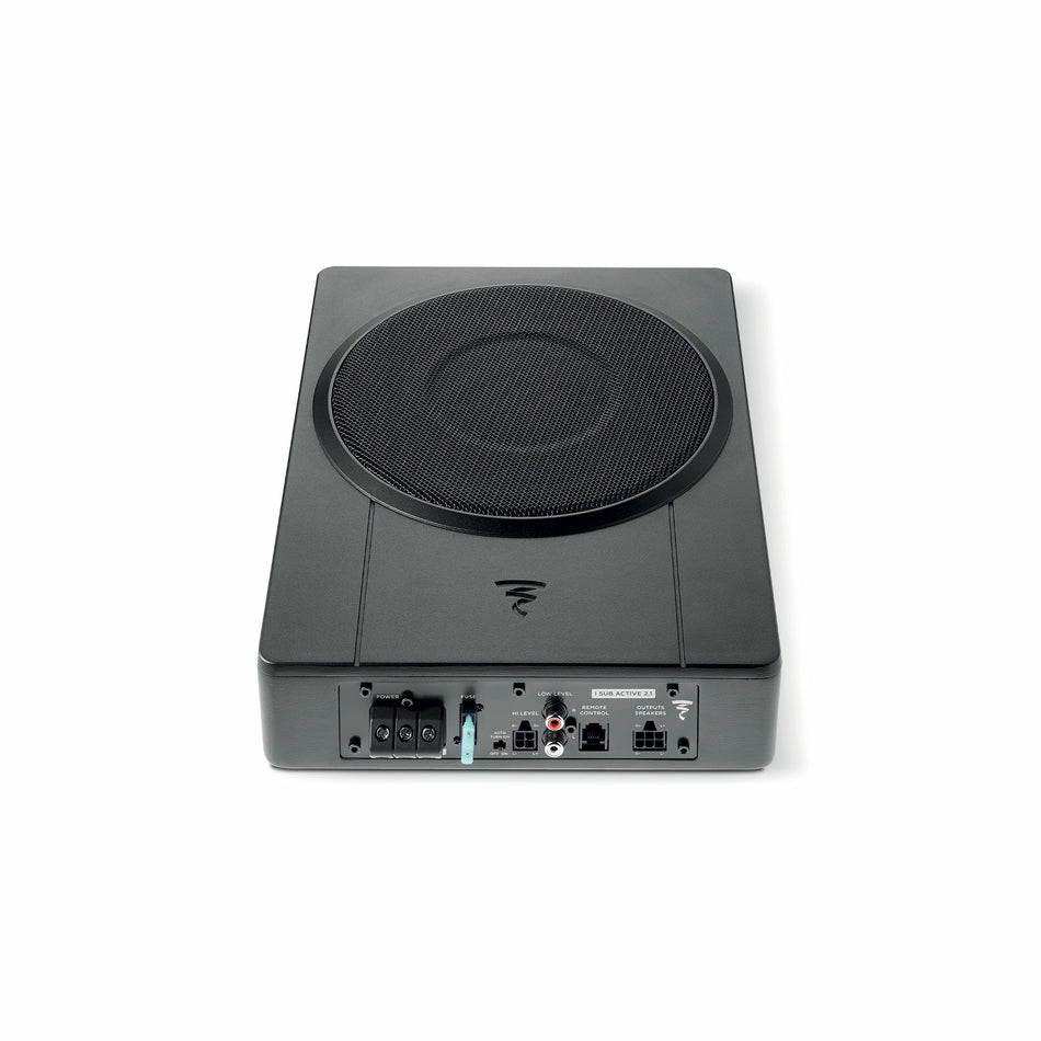 Focal ISUB ACTIVE 2.1 260W Flat Active Subwoofer Enclosure with 2 Channel Amplifier