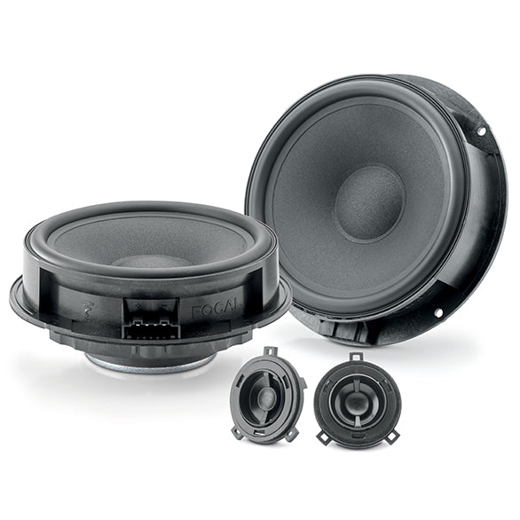 Focal ISVW165 16.5cm Two Way VW SEAT Skoda Custom Fit Component Speakers 120W