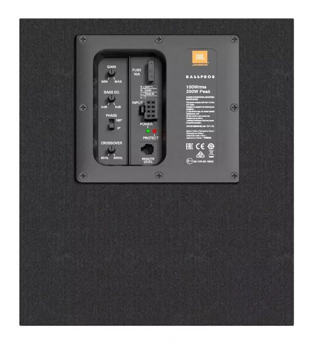 JBL Bass Pro 8 – Car Audio Direct