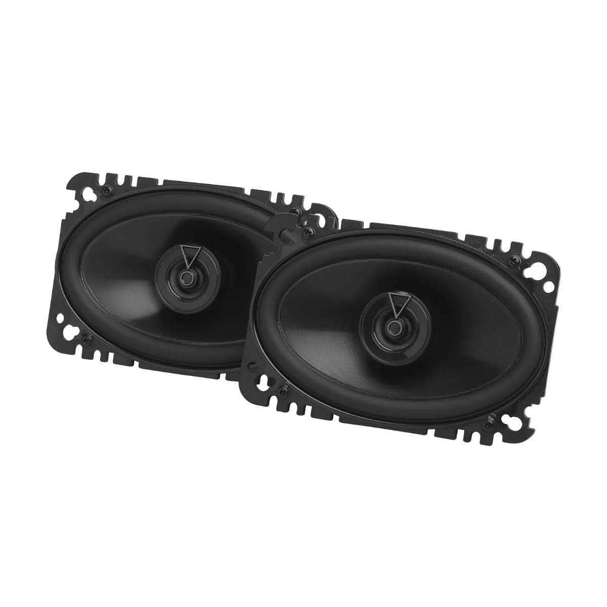 Hifonics ZS46CX 4x6 800W 2-Way Coaxial Car Speakers – 2 Pair Bundle, 200W Peak Each
