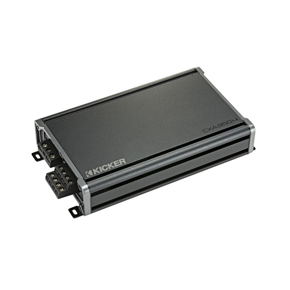 Kicker KA46CXA3604 CX 360W 4 Channel Class A/B Full-Range Amplifier