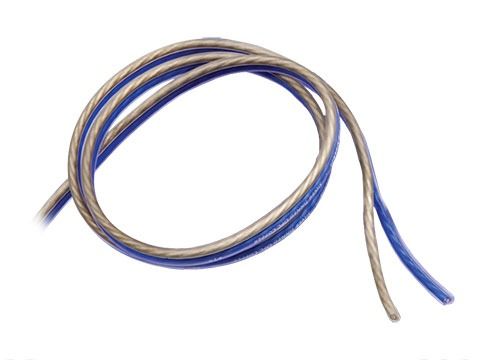 Kicker KA46KW16 16 AWG Premium OFC Frost Blue Speaker Cable - (Per Metre)