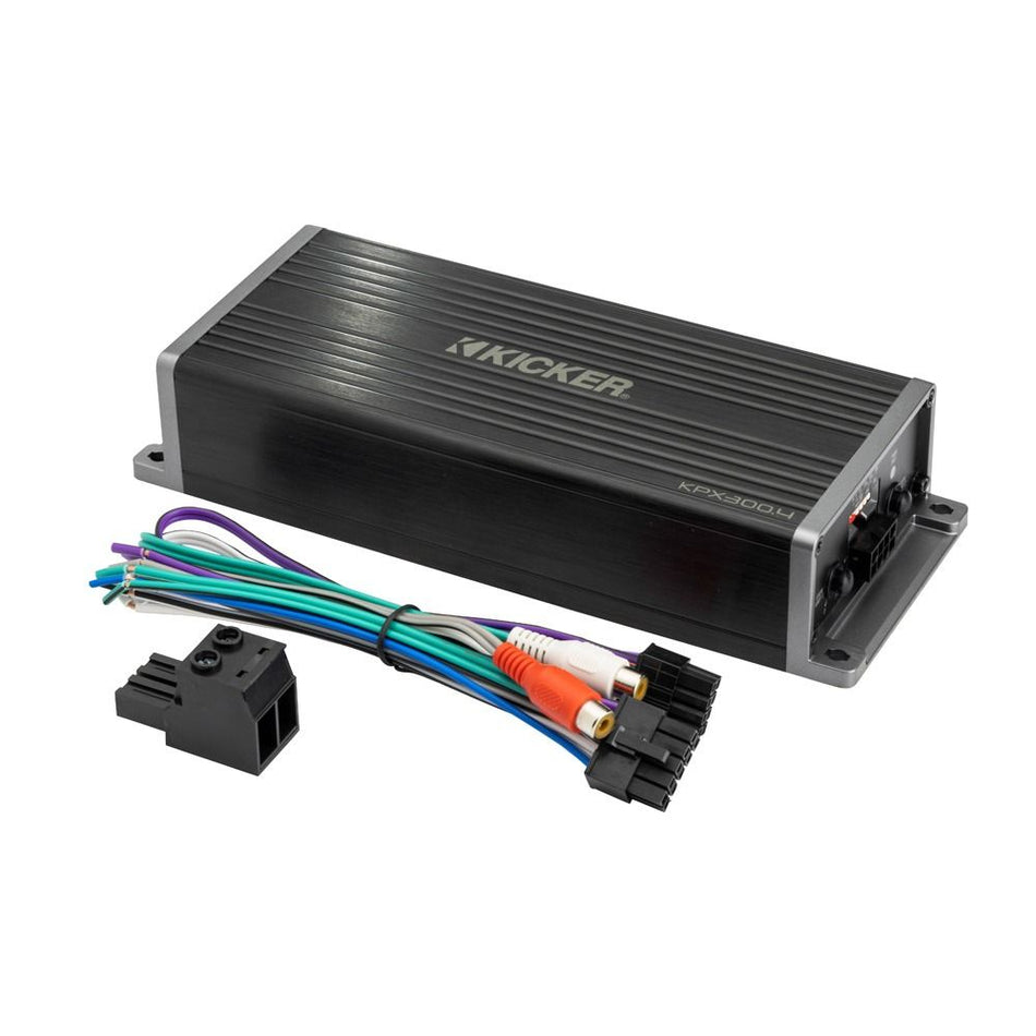 Kicker KA51KPX3004 KPX 300W 4 Channel Class D Full-Range Amplifier
