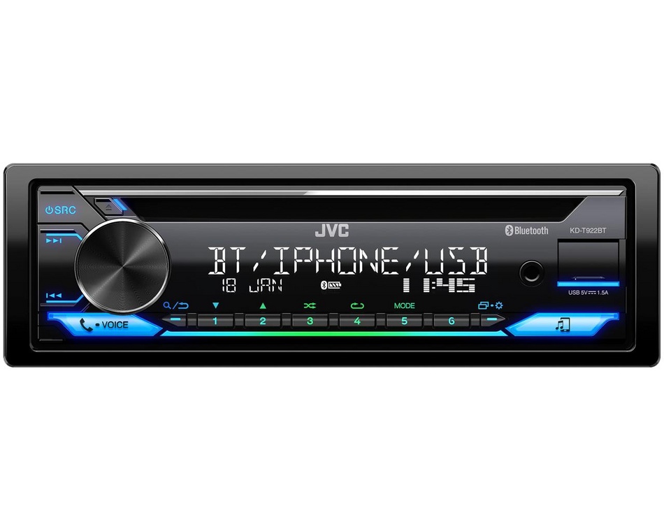 JVC KD-T922BT Bluetooth Stereo CD/USB/MP3/FLAC Player Radio Tuner iPhone Spotify **OPEN BOX**