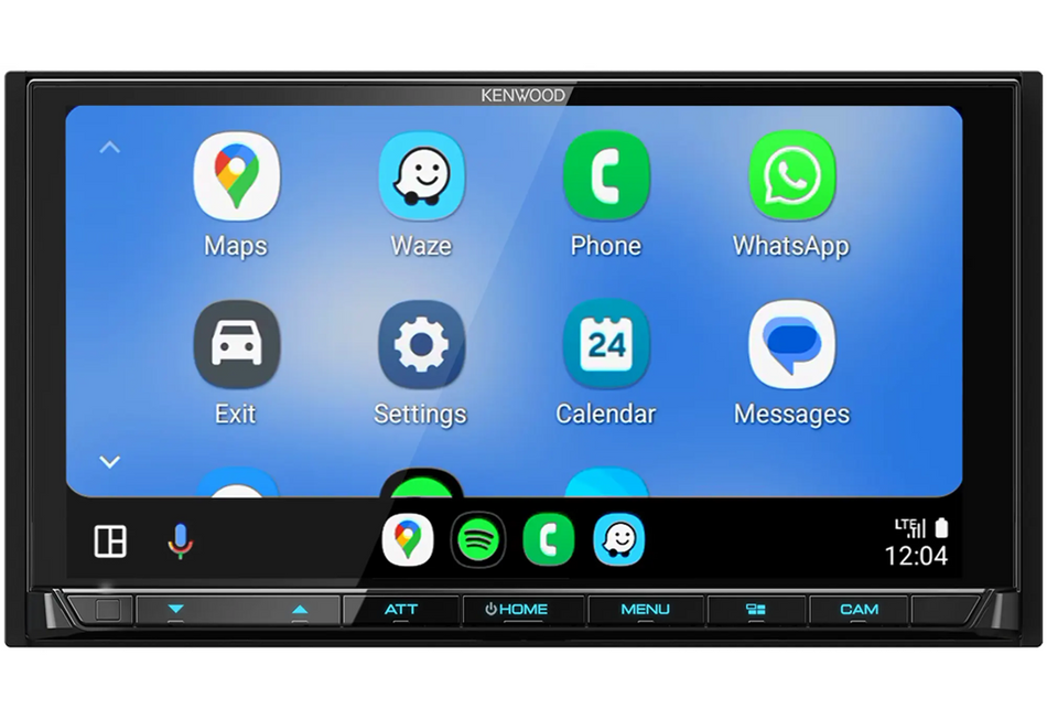 Kenwood DMX8021DABS 7-inch Double DIN Car Stereo with Wireless Apple CarPlay, Android Auto & DAB+