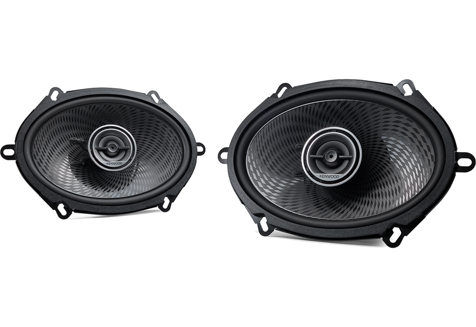 Kenwood KFC-PS6896C - 360W 6"x8" 2 Way Door Shelf Coaxial Speakers