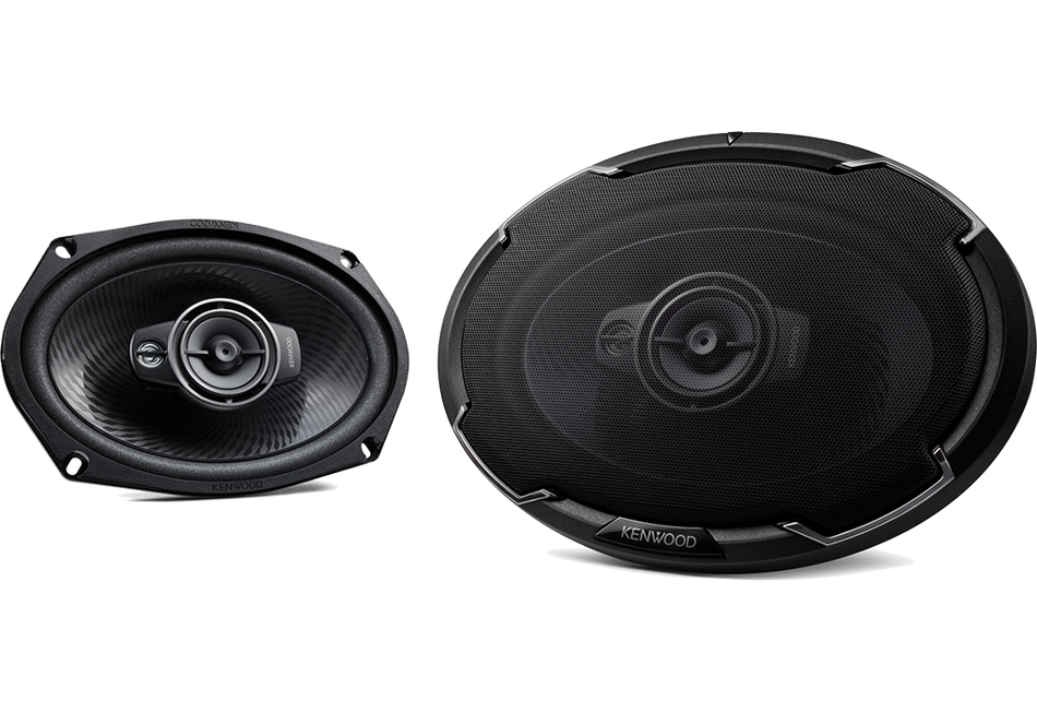 Kenwood Performance Series KFC-PS6976 550W 6" x 9" 3 Way Full Range Door Shelf Speakers