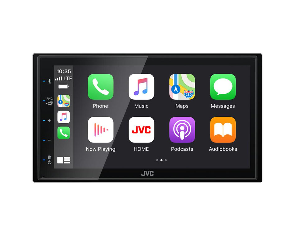 JVC KW-M565DBT 6.8" Multimedia Receiver USB Bluetooth Apple CarPlay Android Auto DAB+