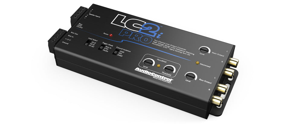 AudioControl LC2i PRO - 2 Channel Line Output Convertor + AccuBass