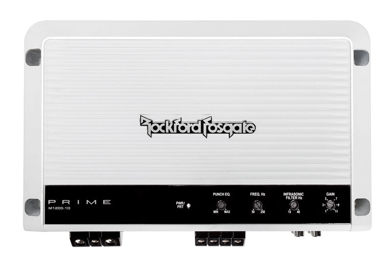 Rockford Fosgate M1200-1D - Prime Marine 1,200 Watt Class-D Mono Amplifier